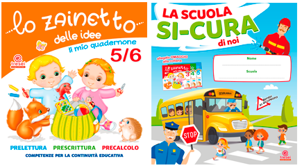 Allegati omaggio Lo zainetto delle idee